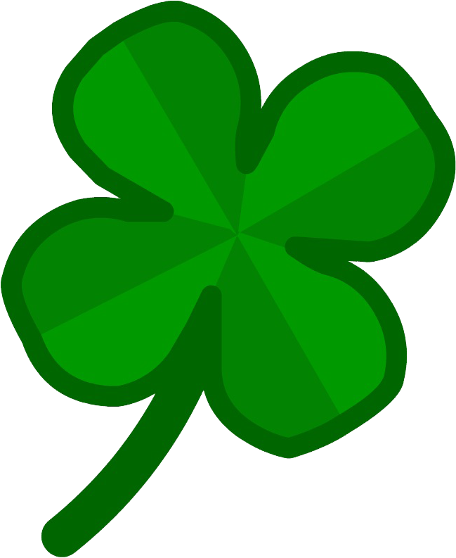 Good Luck Png Image - Shamrock (681x795)