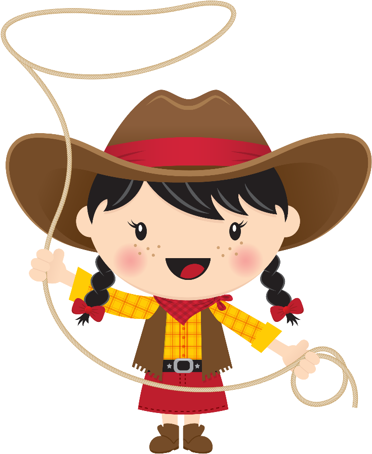 Sensational Cowgirl Clipart Minus Say Hello Western - Cowboy And Cowgirl Clipart (824x900)