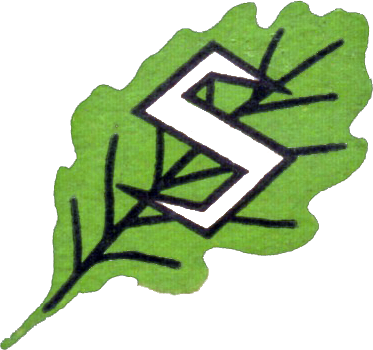 The Green Livery And Their Oak Leaf Logo - Sylvania Vintage Logo (373x350)
