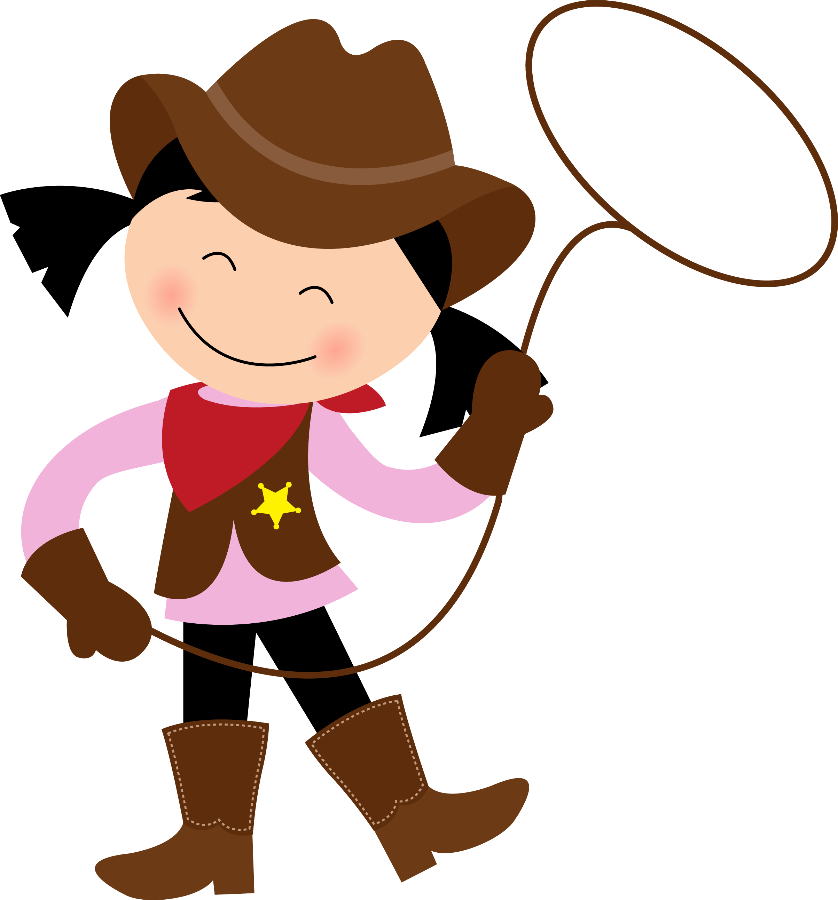 Cowboy E Cowgirl - Cowboy And Cowgirl Clipart (838x900)