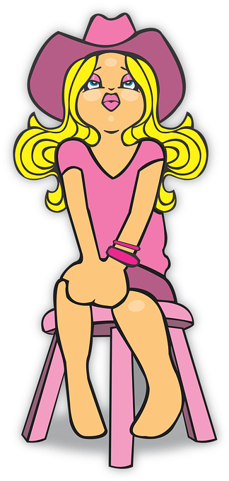 Western Cowgirl Cliparts 26, - Maid Of Honour Journal (365x720)