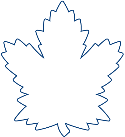 The Outline, Seen In The Most Recent Version Of This - Maple Leaf (400x440)