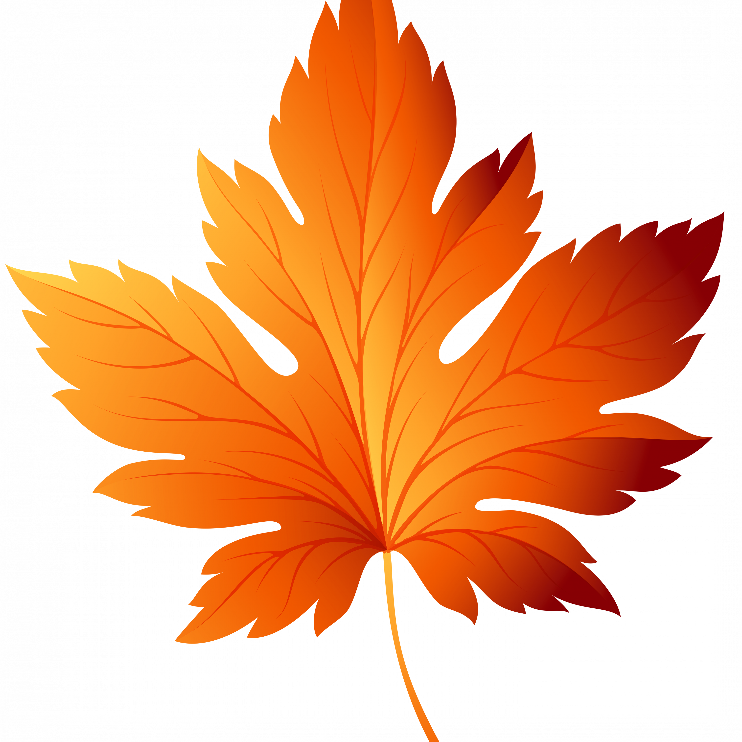 Fall Leaves Background Clipart - Fall Leaf Clip Art (3000x3000)