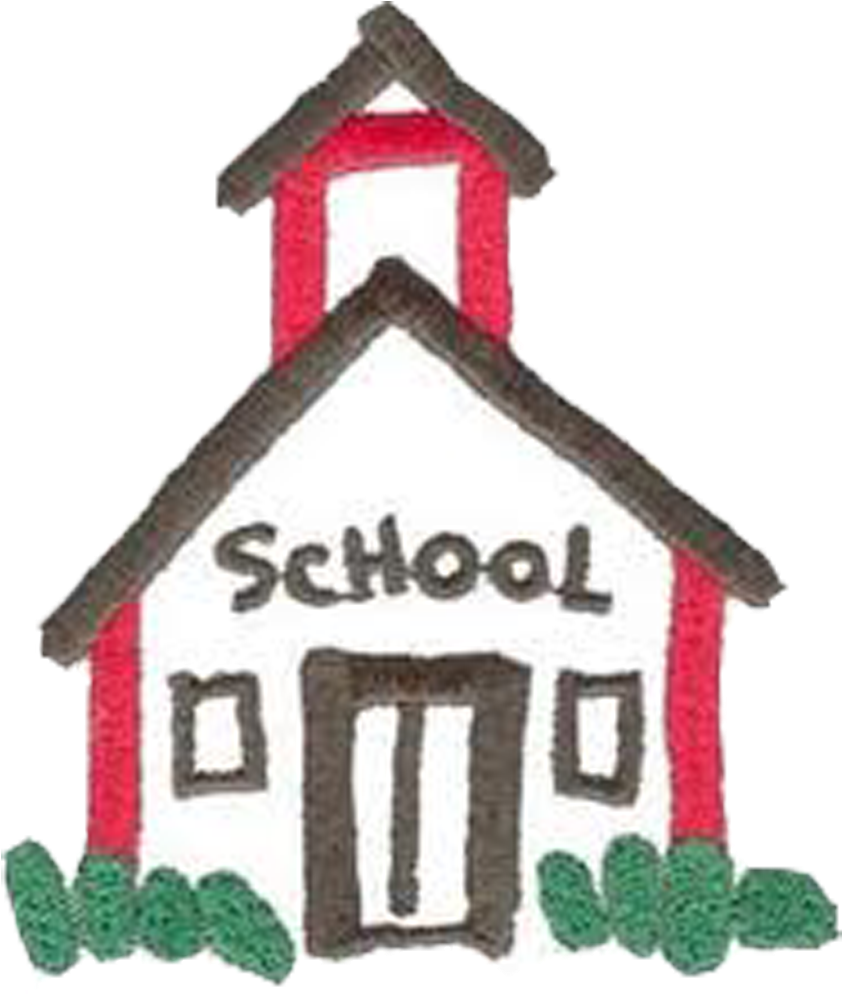 Schoolhouse School House Rock Clip Art Free Clipart - School House Clip Art Free (1050x1050)