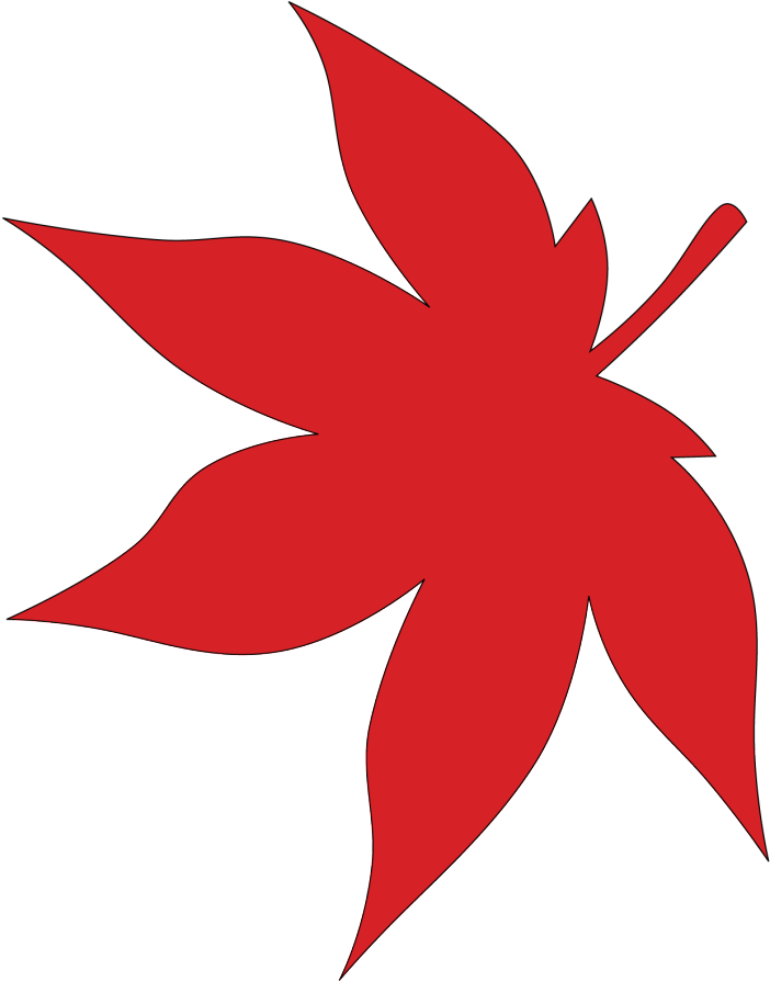 Sugar Maple Leaf Silhouette Printable - Maplestory Logo Leaf (873x1024)