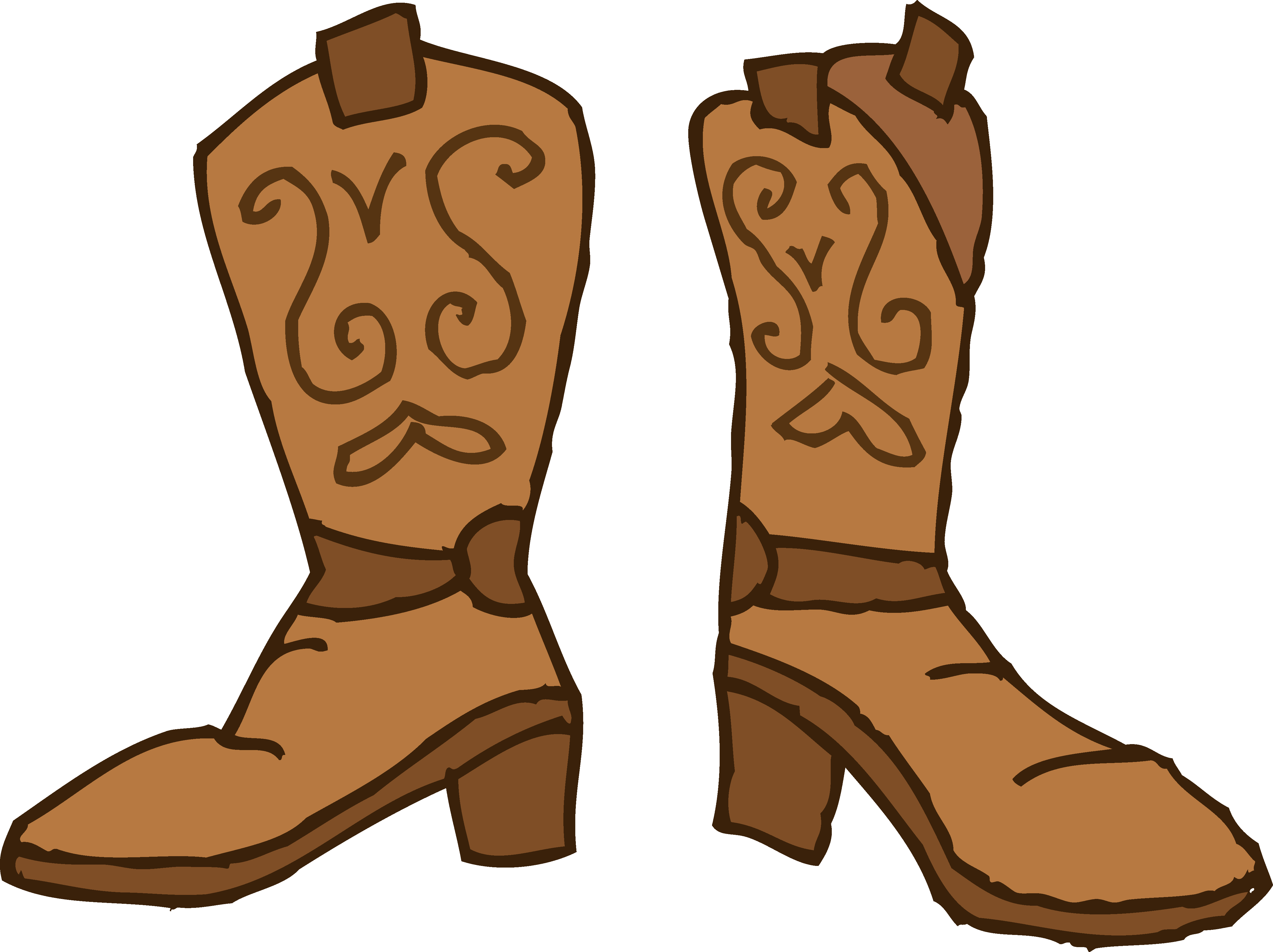 Cowboy Clip Art Free Danasrib Top - Cowboy Boots Clipart Transparent (4700x3517)