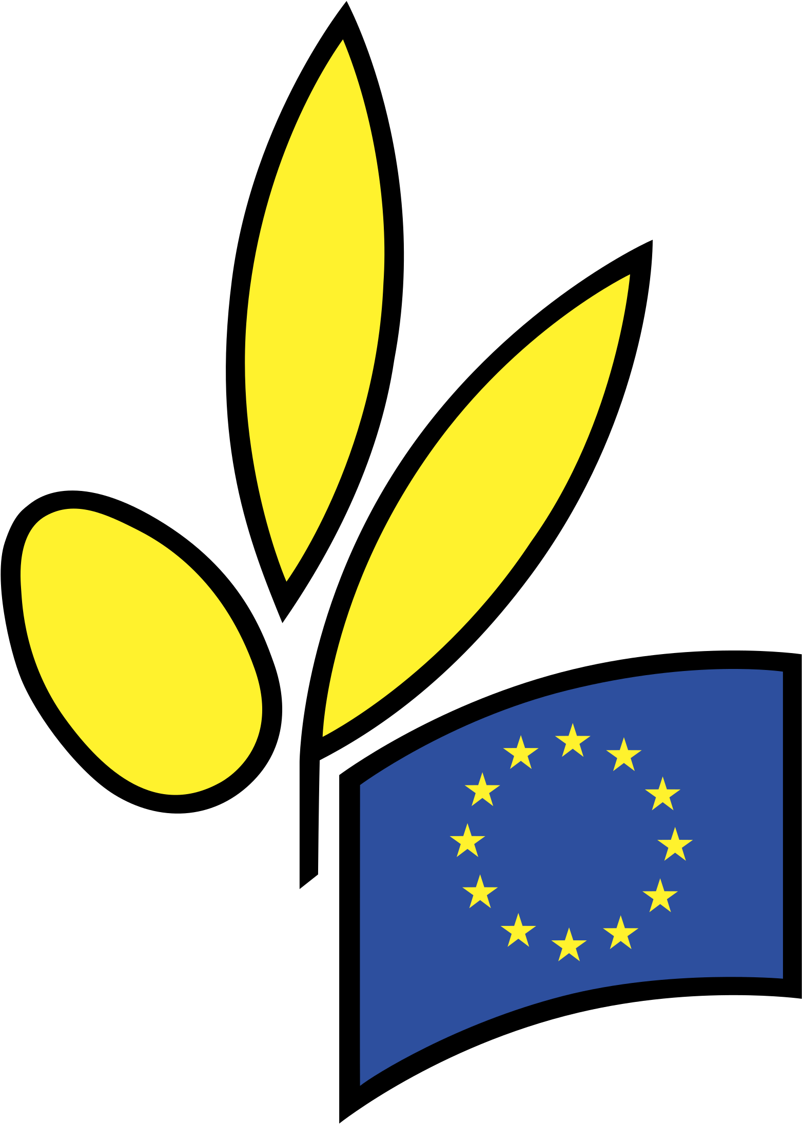 Europe Olive Logo Png Transparent - Vector Graphics (2400x2400)