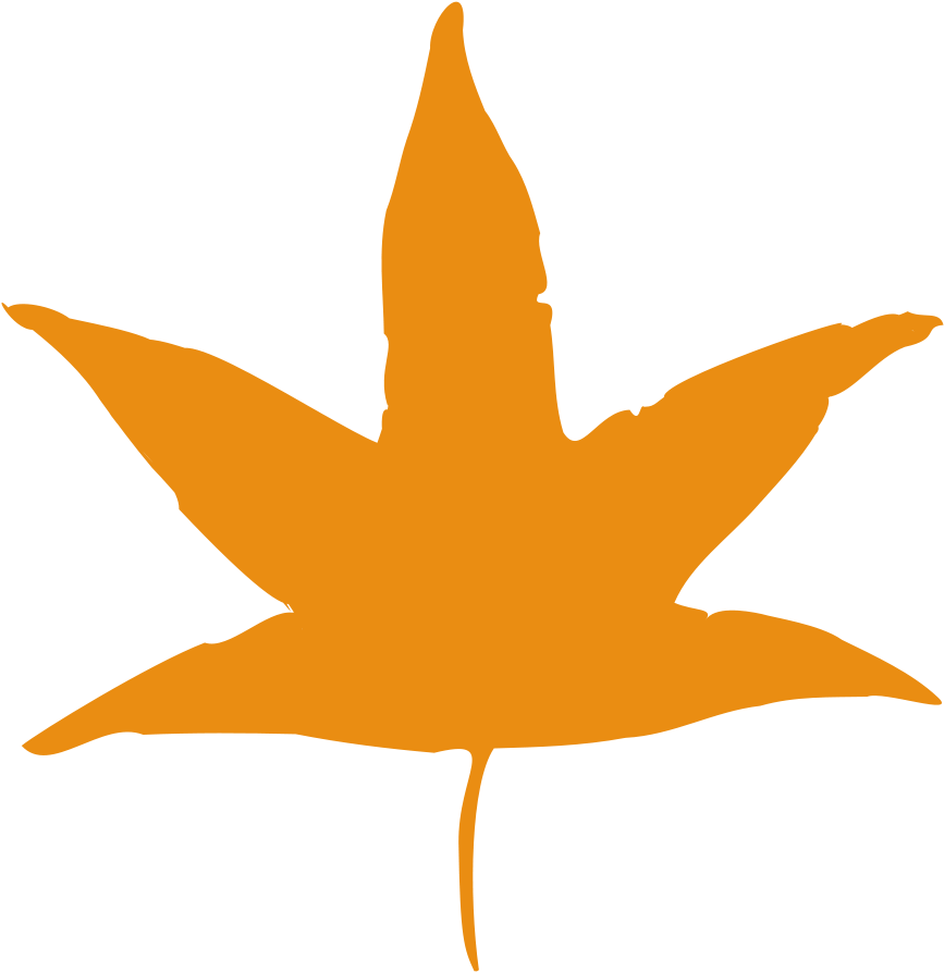 Orange Leaves Clip Art Leaf - Autumn Leaves Clip Art (900x900)