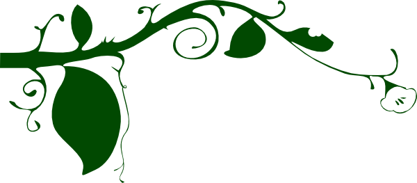 Clipart Info - Green Leaves Border Clip Art (600x263)