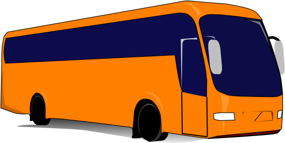 Clip Art School Bus Clipart 3 Clipartbold - Tour Bus Clipart (600x288)