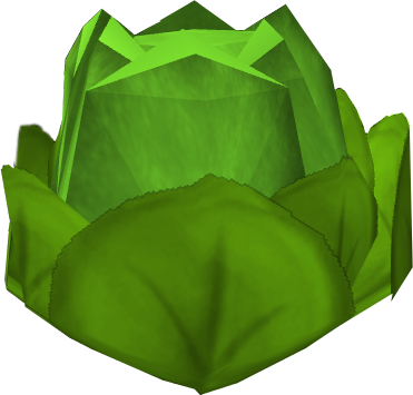Cabbage Ball Detail - Cabbage Runescape Hat (371x355)