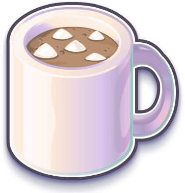 Hot Chocolate Clipart Transparent - Hot Chocolate Clipart Png (363x379)