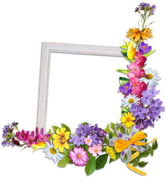 Clip Art, Scrap, Graphics, Frame, Paper, Flower Designs, - Flower (600x606)