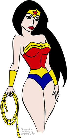Superhero - Superheroes Wonder Woman (285x582)