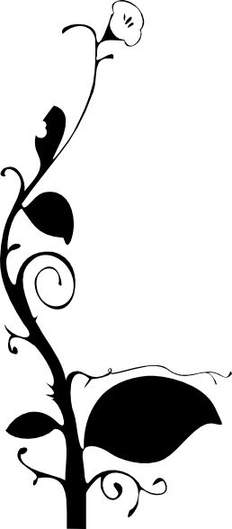 Vine Clip Art - Mischievous Goddess (258x588)