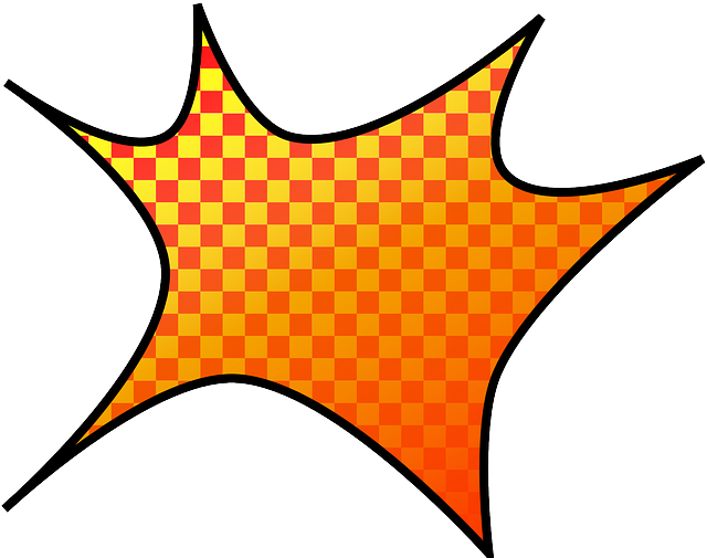 Explosion Clip Art - Comic Book Explosion Blank Png (911x720)