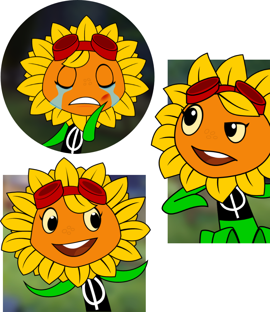 Solar Flare In-game By Ngtth - Plants Vs Zombies Anime Fanart.