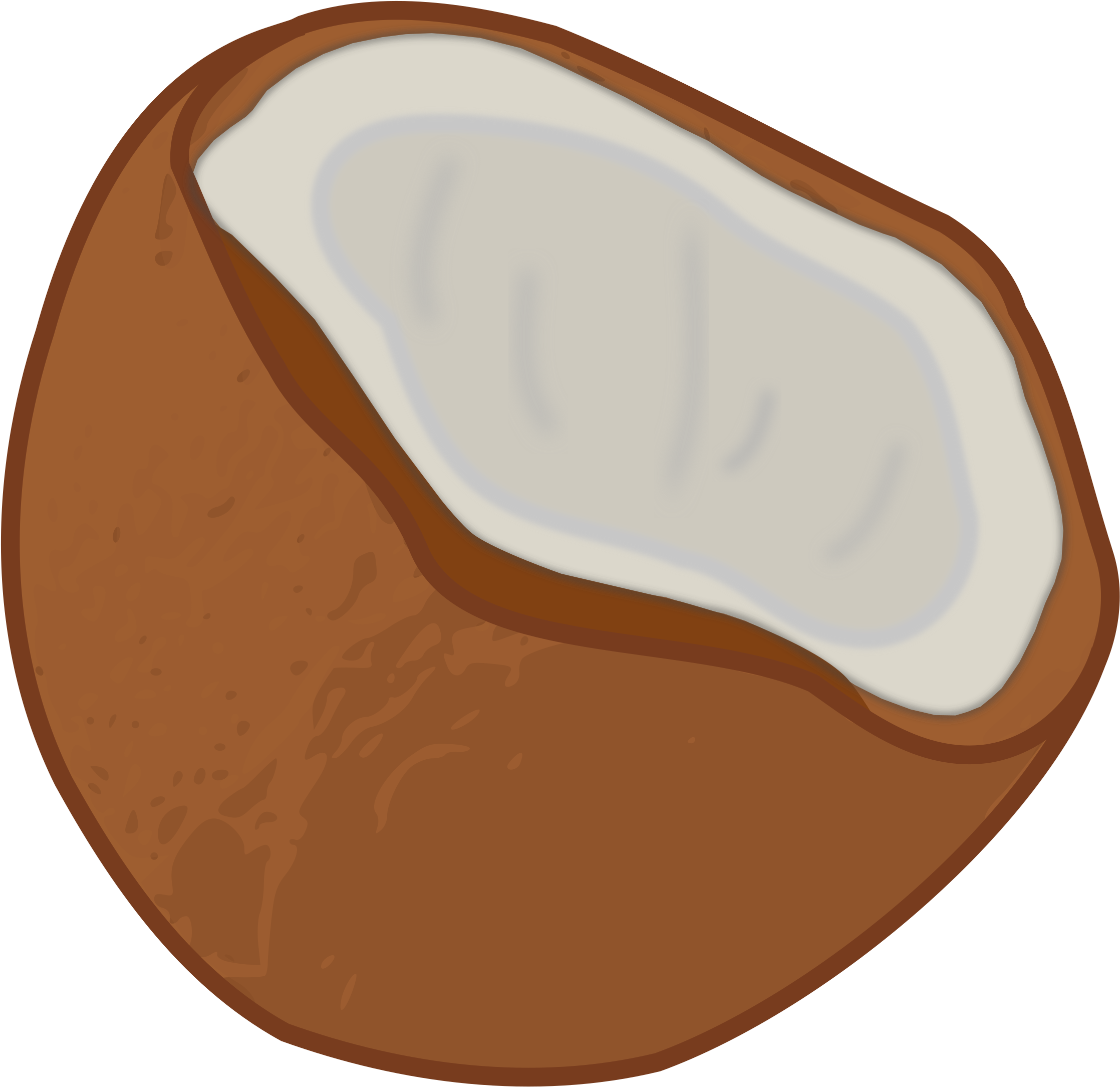 Coconut Leaf - M Shape Cocunt Clipart (2400x2400)