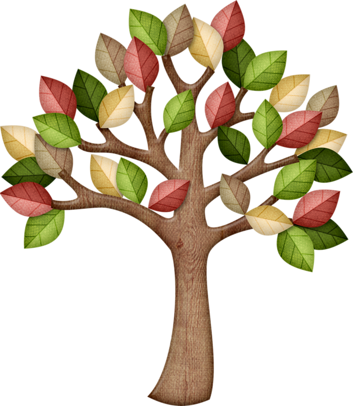 Фотки - Tree Stem With Flower Clipart (696x800)
