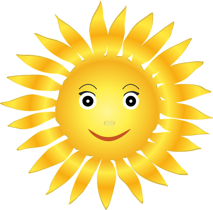 Sunflower Cartoon 20, Buy Clip Art - Mat Troi Vector (728x720)