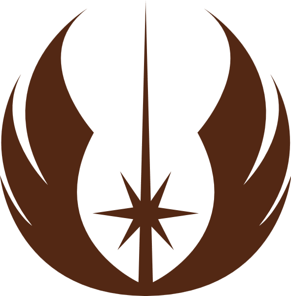 Star Wars Rebels Clipart - Star Wars Jedi Symbol (590x600)