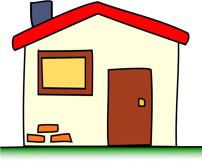 House - House Clipart Free (675x579)