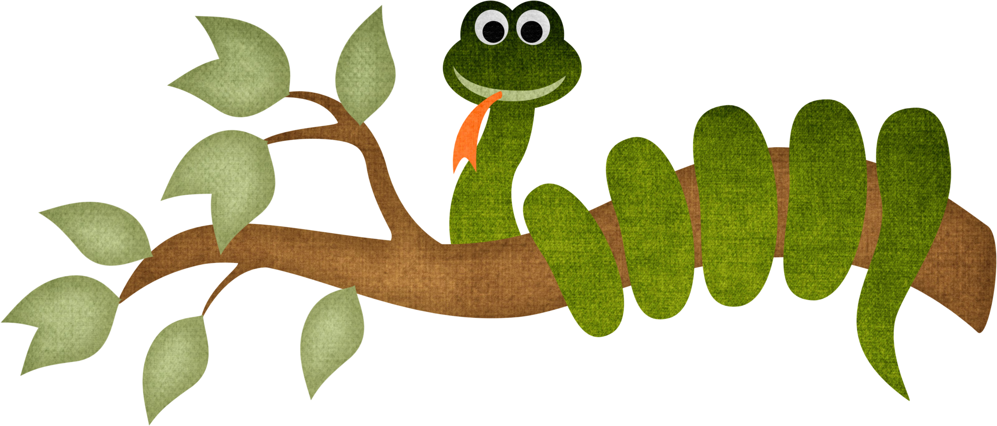 Snake Cartoon Clip Art - Snake Cartoon Clip Art (3228x1408)
