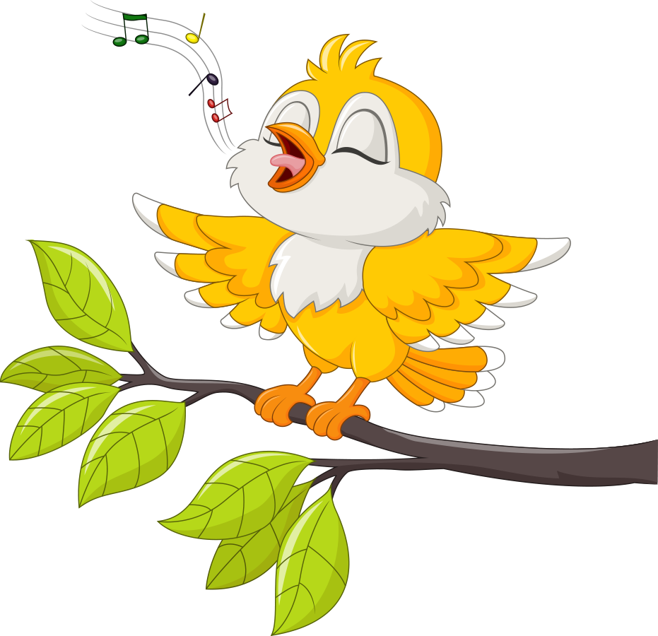 Bird Singing Stock Illustration Illustration - Imagenes De Pajarito Cantando (931x900)
