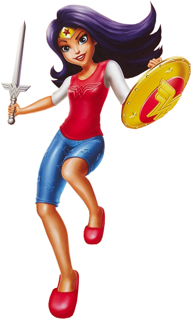 Bedroom Set - Dc Superhero Girls Artwork (405x674)