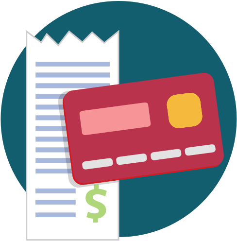 512 X 512 - Credit Card Bill Icon (512x512)