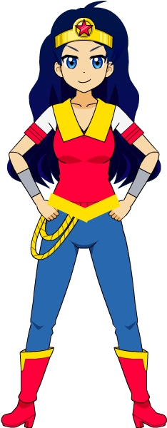 Wonder Woman In Kisekae Form By Isaacnoeliscutie - Wonder Woman (800x600)