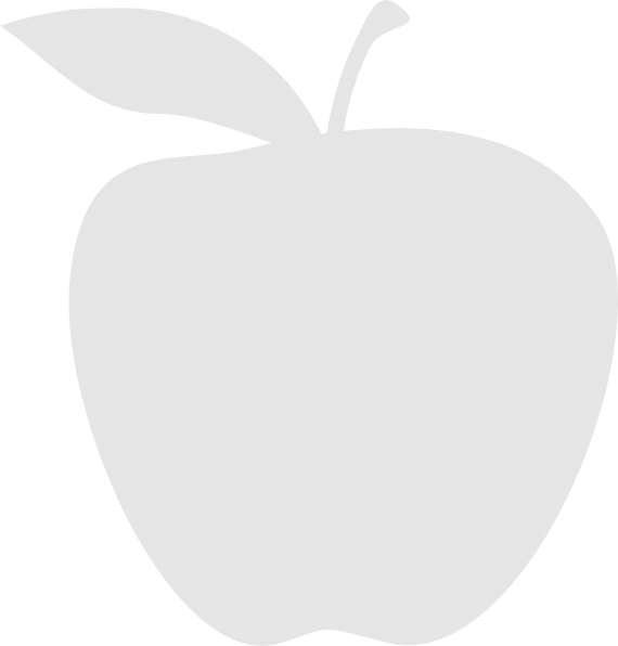 Black Apple Edited Clip Art At Clker - Apple Images For Drawing (570x596)