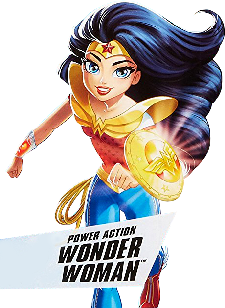 Power Action - Dc Comics Super Hero Girls Power Action Wonder Woman (485x647)