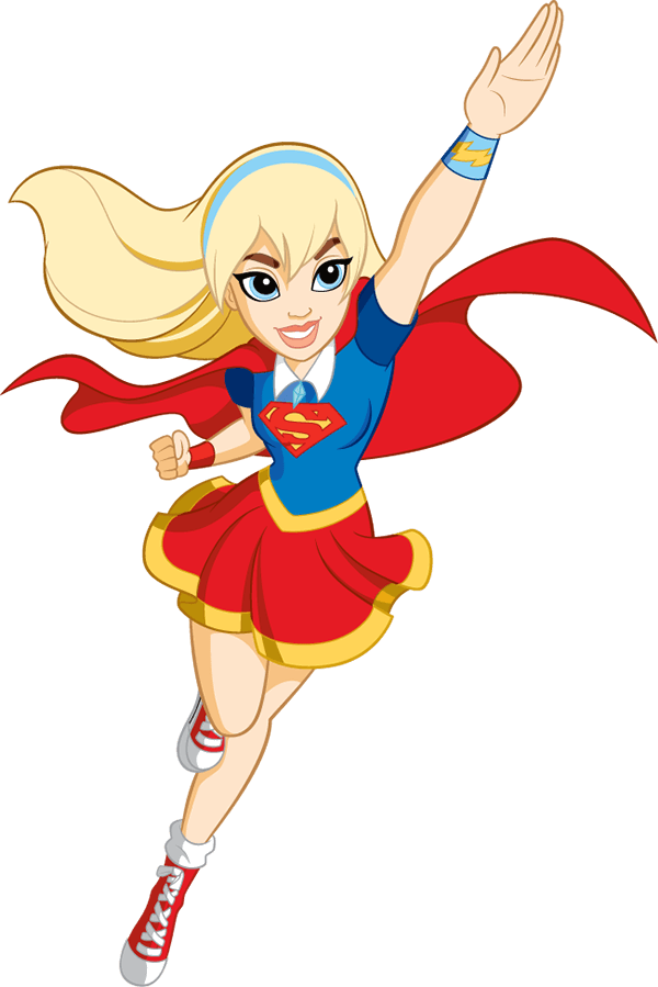 Dc Super Hero Girls - Super Girl Png (600x899)