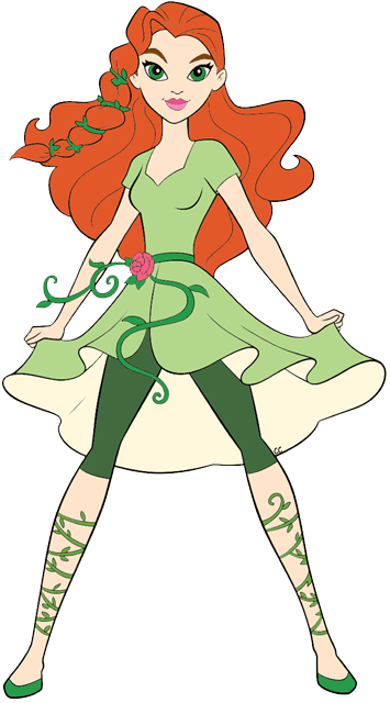 Wonder Woman Bumblebee Poison Ivy Poison Ivy - Dc Superhero Girls Ivy (355x640)