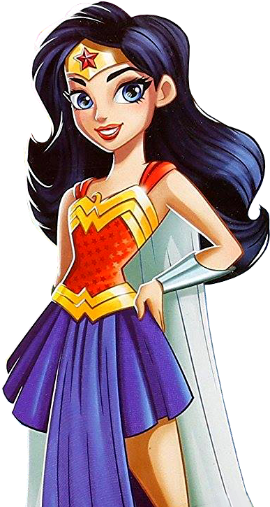 Wonder Woman - Dc Superhero Girls Wonder Woman Png (395x735)