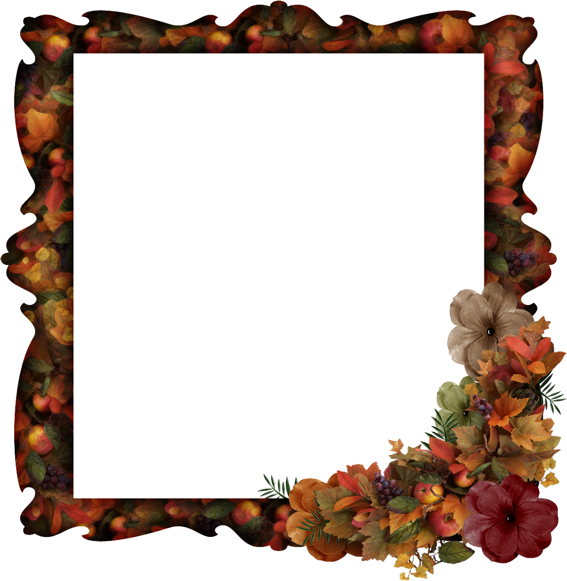 Free Digital Scrapbook Element - Picture Frame (1200x1200)