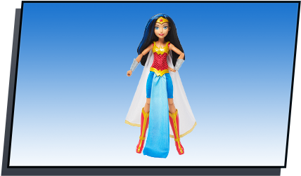Dc Super Hero Girls™ Wonder Woman™ Intergalactic Gala™ - Arco Industries Dc Super Hero Girls Premium Action (429x280)