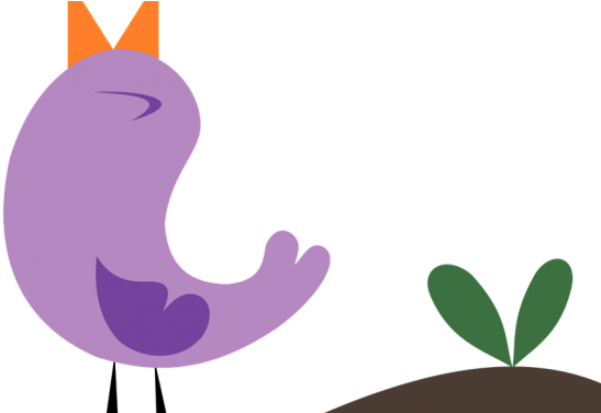 Bird Singing - Songbird Free Clip Art (750x375)