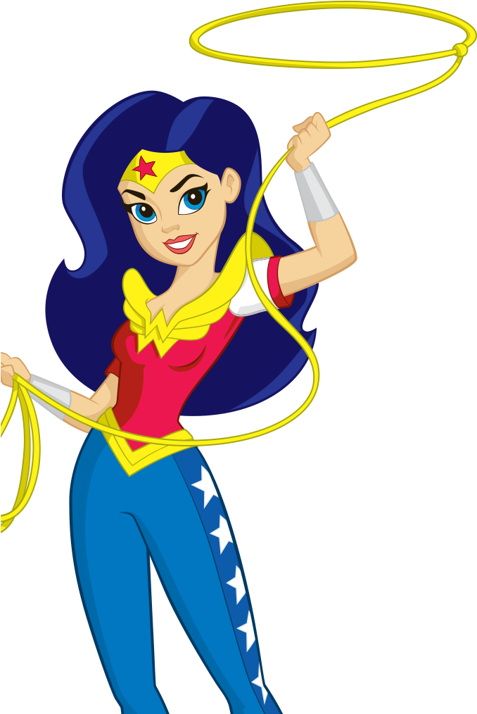 Team Up To Give Back - Dc Superhero Girls Wonder Woman (681x1080)