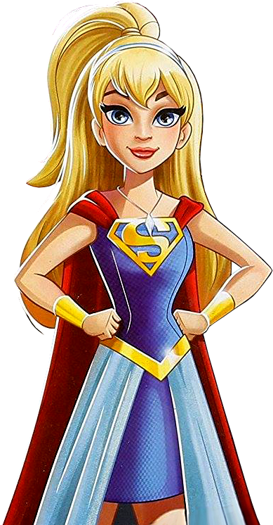 Wonder Woman Intergalatic Gala Supergirl Profile Art - Intergalactic Gala Supergirl (411x766)