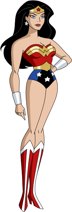 Full Size Of Coloring - Wonder Woman Cartoon Drawing (400x800)