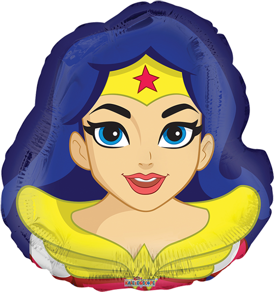 Wonder Woman - Globos De La Mujer Maravilla (600x600)