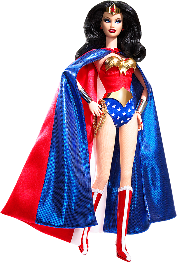 Wonder Woman Barbie Doll Action Figure By Mattel - Barbie Collector Wonder Woman Doll (640x950)