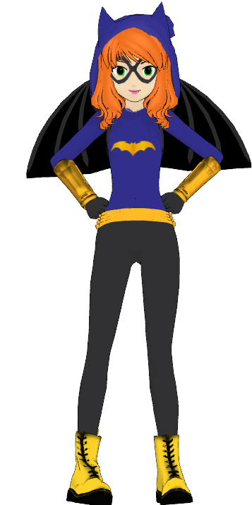Dc - Dc Superhero Batgirl Png (384x720)
