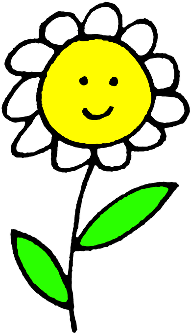Sunflower Cartoon 16, Buy Clip Art - Symbol (441x720)