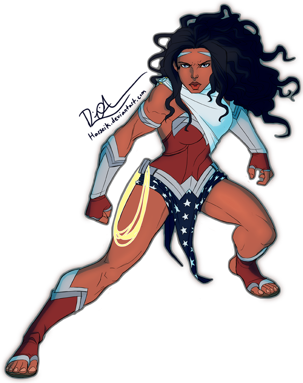 The Wonder Woman Costume Thread - Nubia As Wonder Woman (594x750)