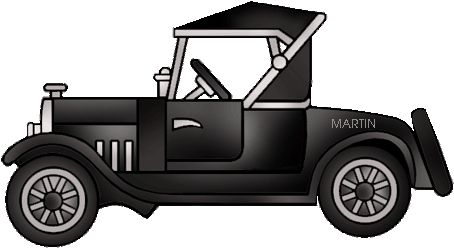 Model T Clipart United States Clip Art Phillip Martin - Ford Model T Clipart (473x273)