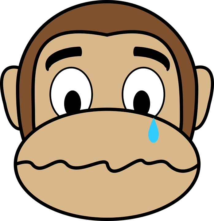 Baby Cartoon Monkey 9, Buy Clip Art - Monkey Emoji (697x720)