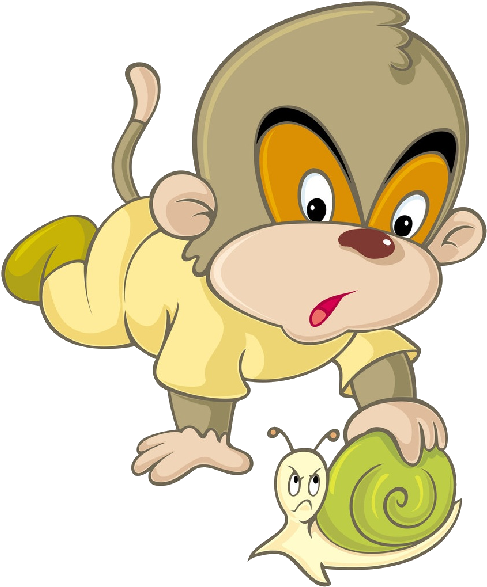 Cartoon Monkey Clip Art Images - 1968 (600x600)